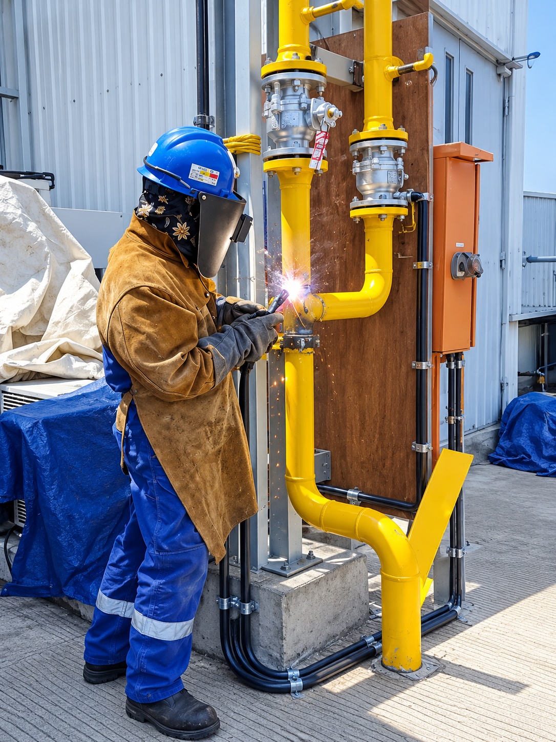 PT Kewpie Indonesia | Instalatur Pipa Gas & Industrial Piping — PB Dwijaya
