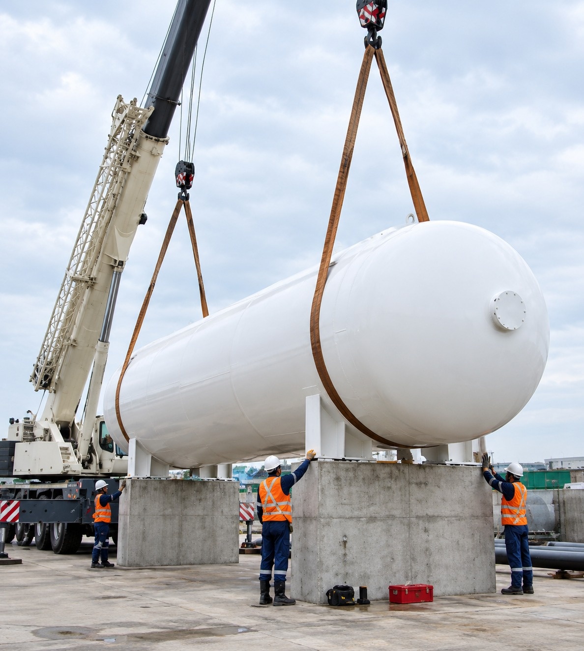 LPG Tank Installation | Instalatur Pipa Gas & Industrial Piping — PB Dwijaya