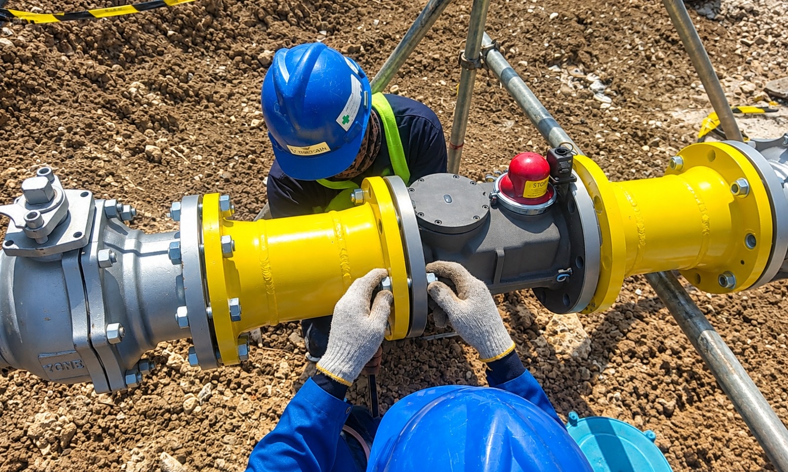 Seismic Shut Off Valve — 4 | Instalatur Pipa Gas & Industrial Piping — PB Dwijaya